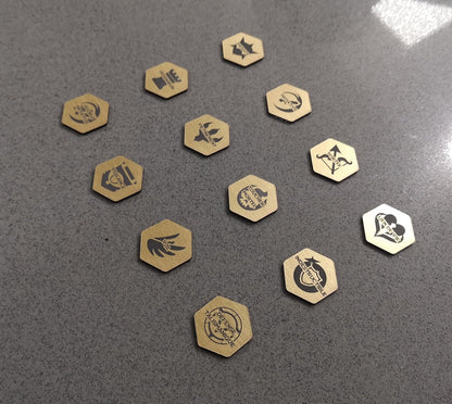 Magic the Gathering - Français Set of 12 -  Keyword Tokens