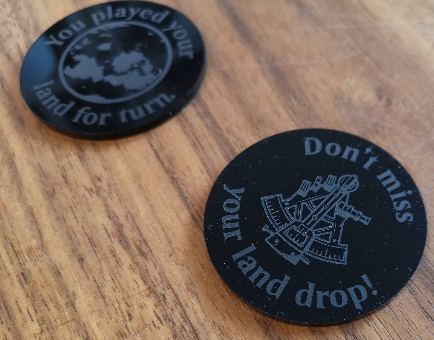 Magic the Gathering - Land Trigger Reminder Tokens