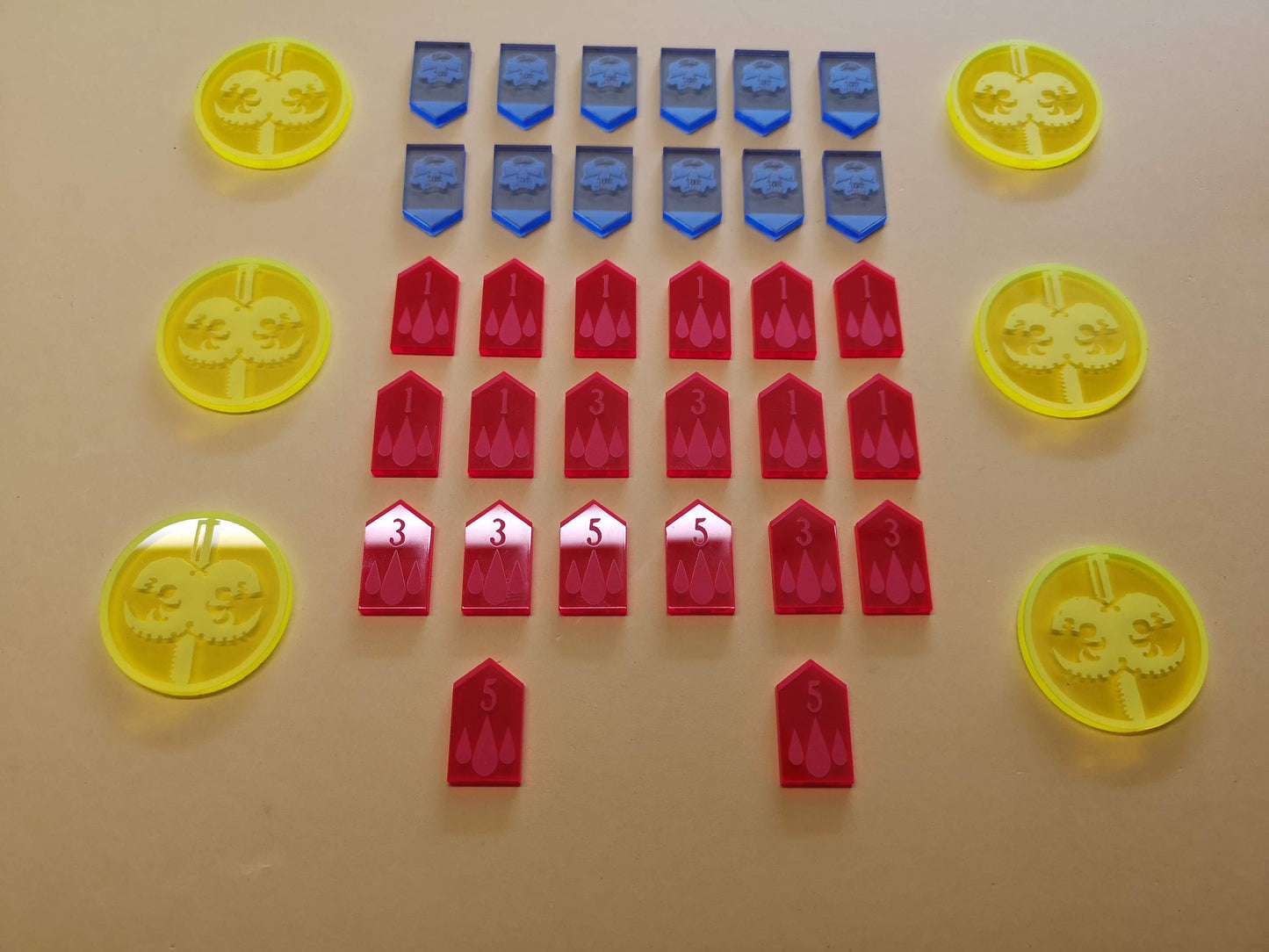 WH40K - Leviathan Deployment Tokens - 38 Piece Set