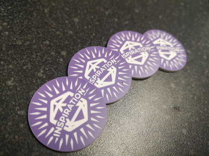 D&D Inspiration Tokens - Dungeons and Dragons