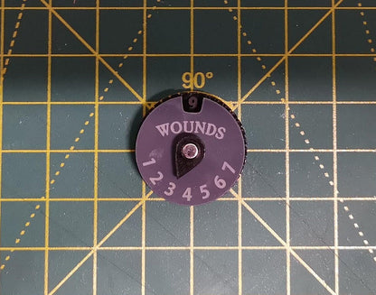 Wound Counter Dials (0-79) Set of 2 - WH40K, Magic the Gathering and Dungeons and Dragons