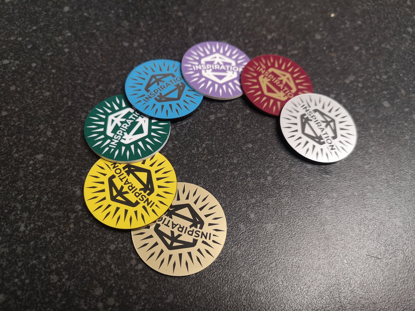 D&D Inspiration Tokens - Dungeons and Dragons