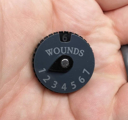 Wound Counter Dials (0-79) Set of 2 - WH40K, Magic the Gathering and Dungeons and Dragons