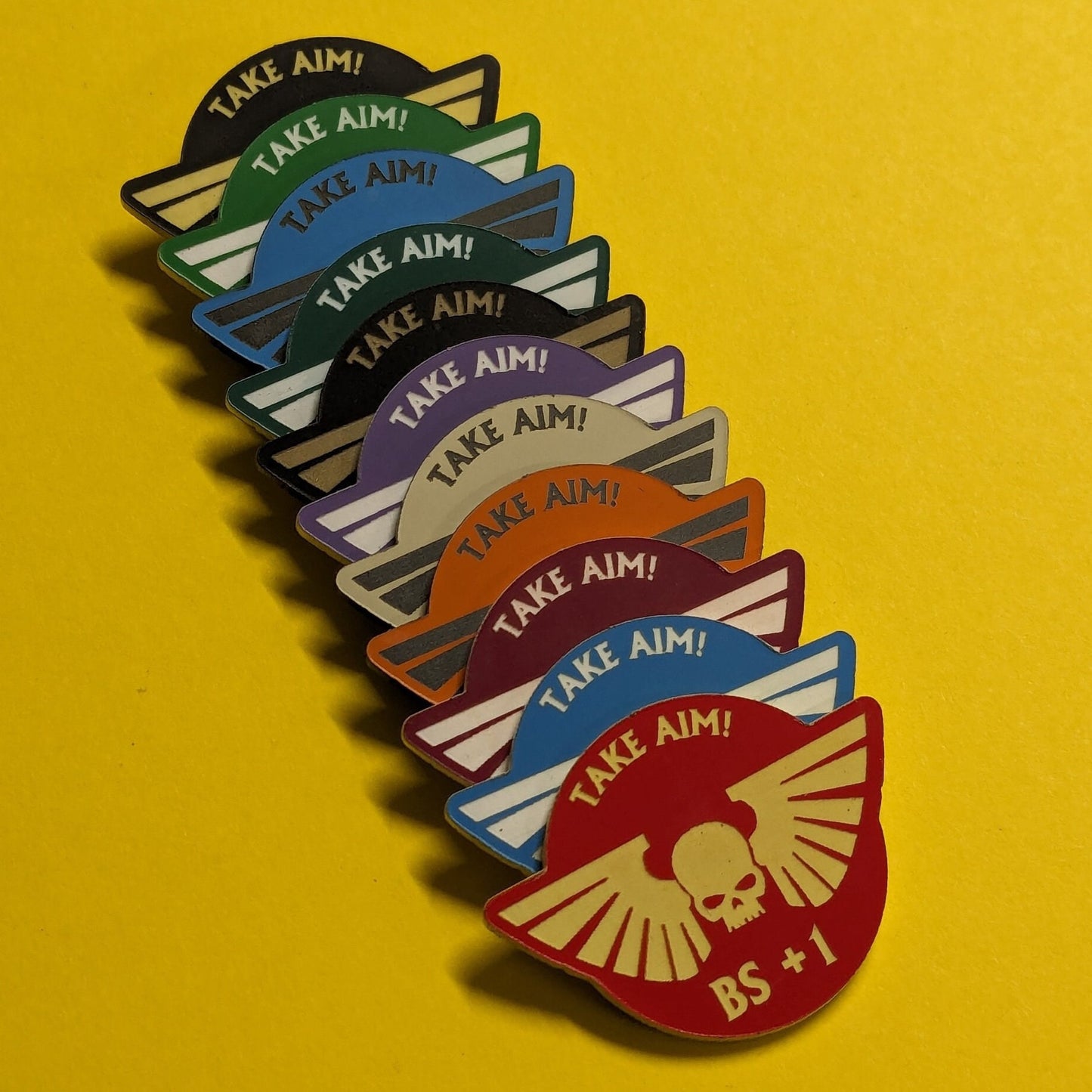 WH40K - Voice of Command Tokens - Astra Militarium
